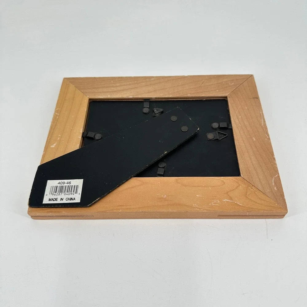 Wooden Graduation Picture Frame 4x6 Etched Wood Tabletop Decor 409-46